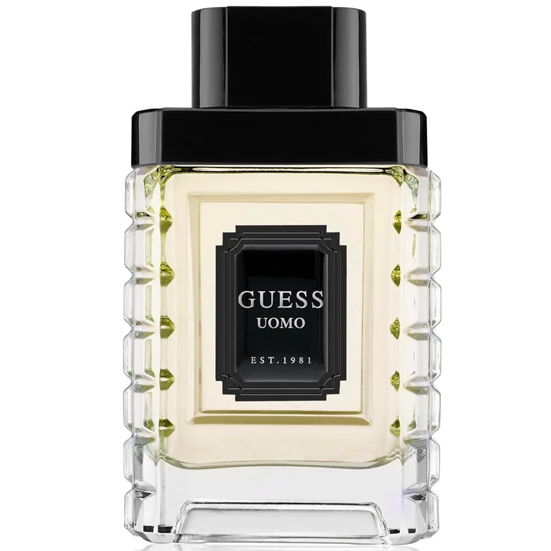 Guess Uomo Eau de Toilette 3.4 oz for men — bottle