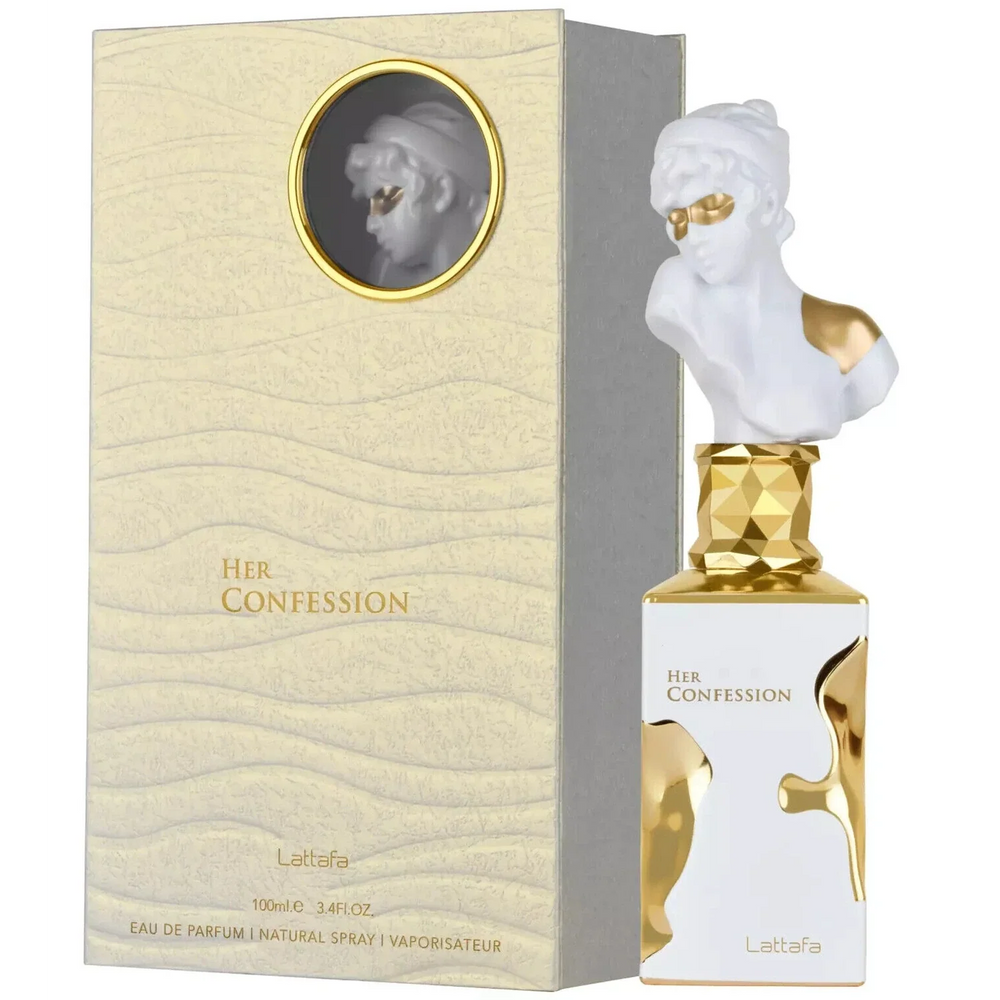 Lattafa Her Confession Eau de Parfum 3.4 oz for Women