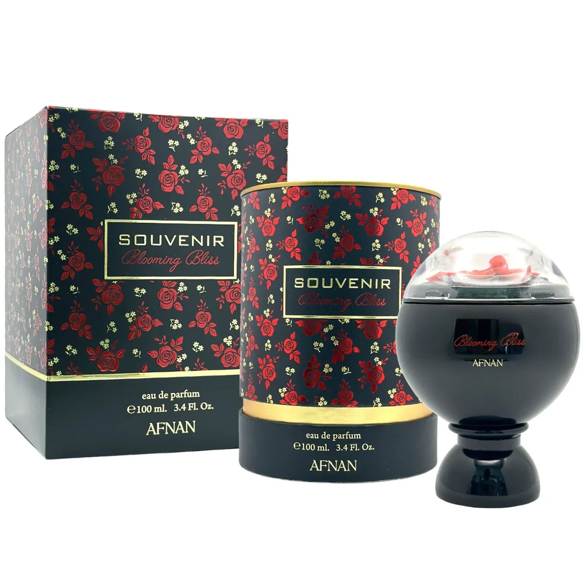 Souvenir Blooming Bliss 3.4 oz EDP for women — bottle with box
