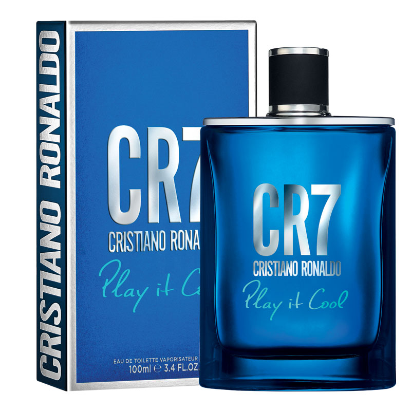 CR7 Cristiano Ronaldo Play it Cool 3.4 oz EDT for men — perfume