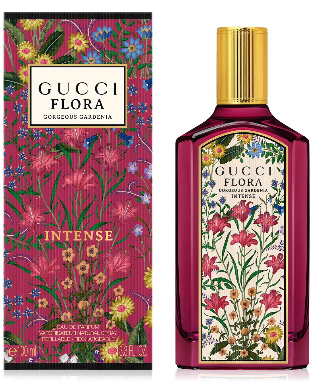 Gucci Flora Gorgeous Gardenia EDP Intense 3.3 oz (IN STORE) — perfume
