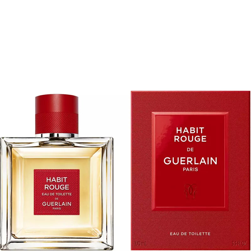 Habit Rouge by Guerlain 3.4 oz EDT for men — perfume