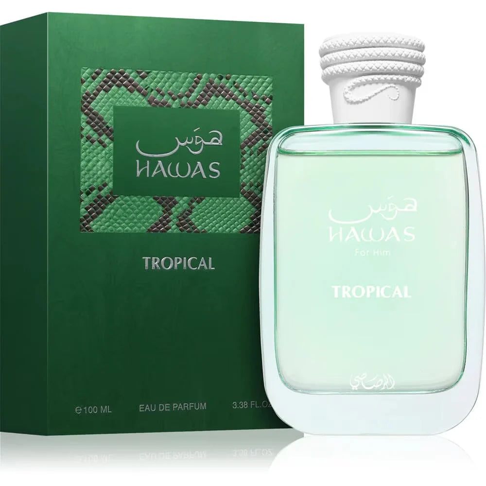 Hawas Tropical 3.4 oz EDP for men — perfume