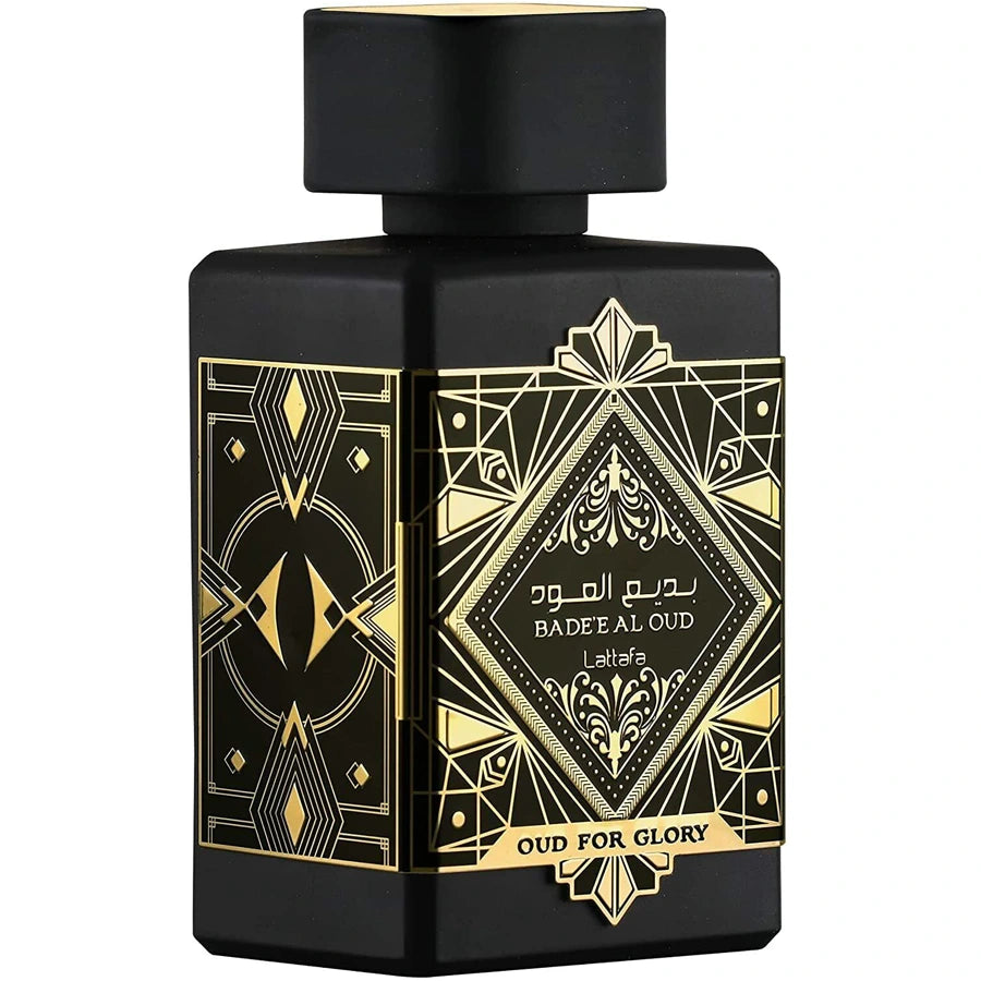 Lattafa Oud for Glory 3.4 oz unisex — frasco solo