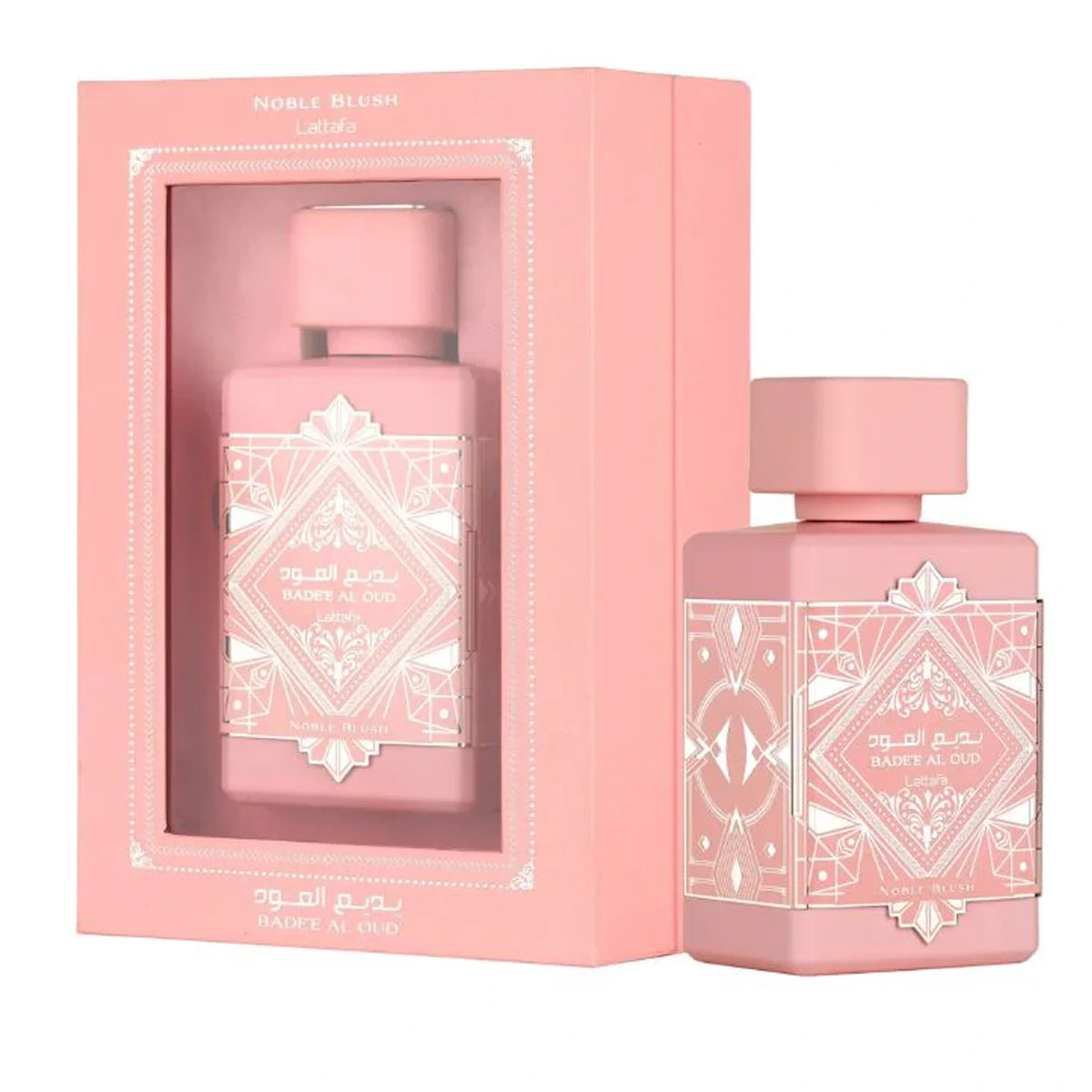 Bade'e Al Oud Noble Blush 3.4 oz EDP for women — bottle with box
