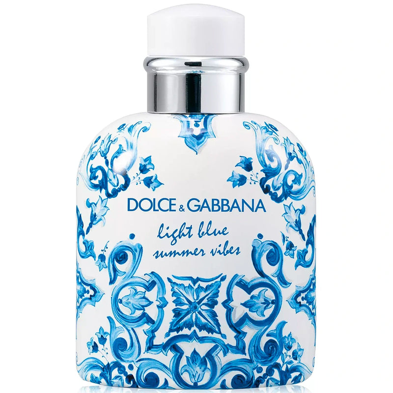 Light Blue Summer Vibes Eau de Toilette 4.2 oz for men — bottle