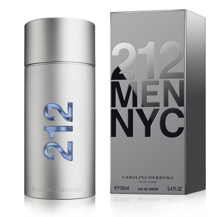 Carolina Herrera 212 NYC Eau de Toilette 3.4 oz for Men
