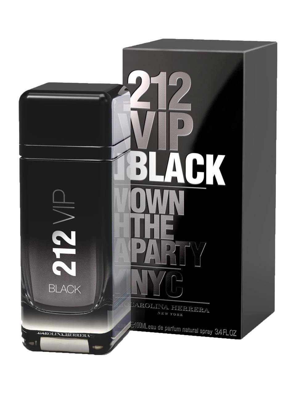 Carolina Herrera 212 VIP Black Eau de Parfum 3.4 oz for Men
