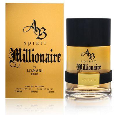 Lomani AB Spirit Millionaire Eau de Toilette 3.3 oz for Men