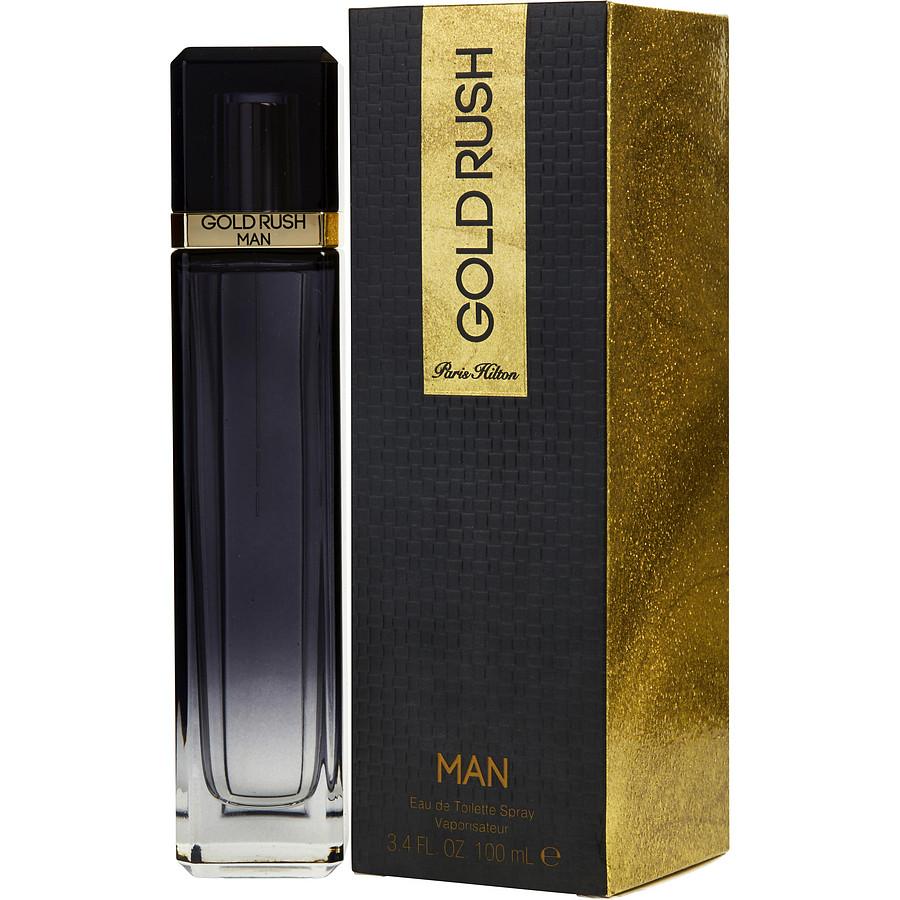 Paris Hilton Gold Rush Man Eau de Toilette 3.4 oz for Men