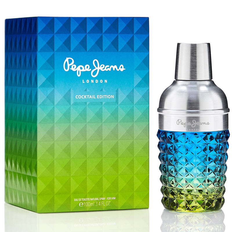 Pepe Jeans Cocktail Edition Eau de Toilette 3.4 oz for Men