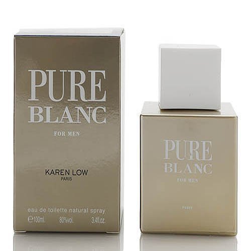 Karen Low Pure Blanc Eau de Toilette 3.4 oz for Men