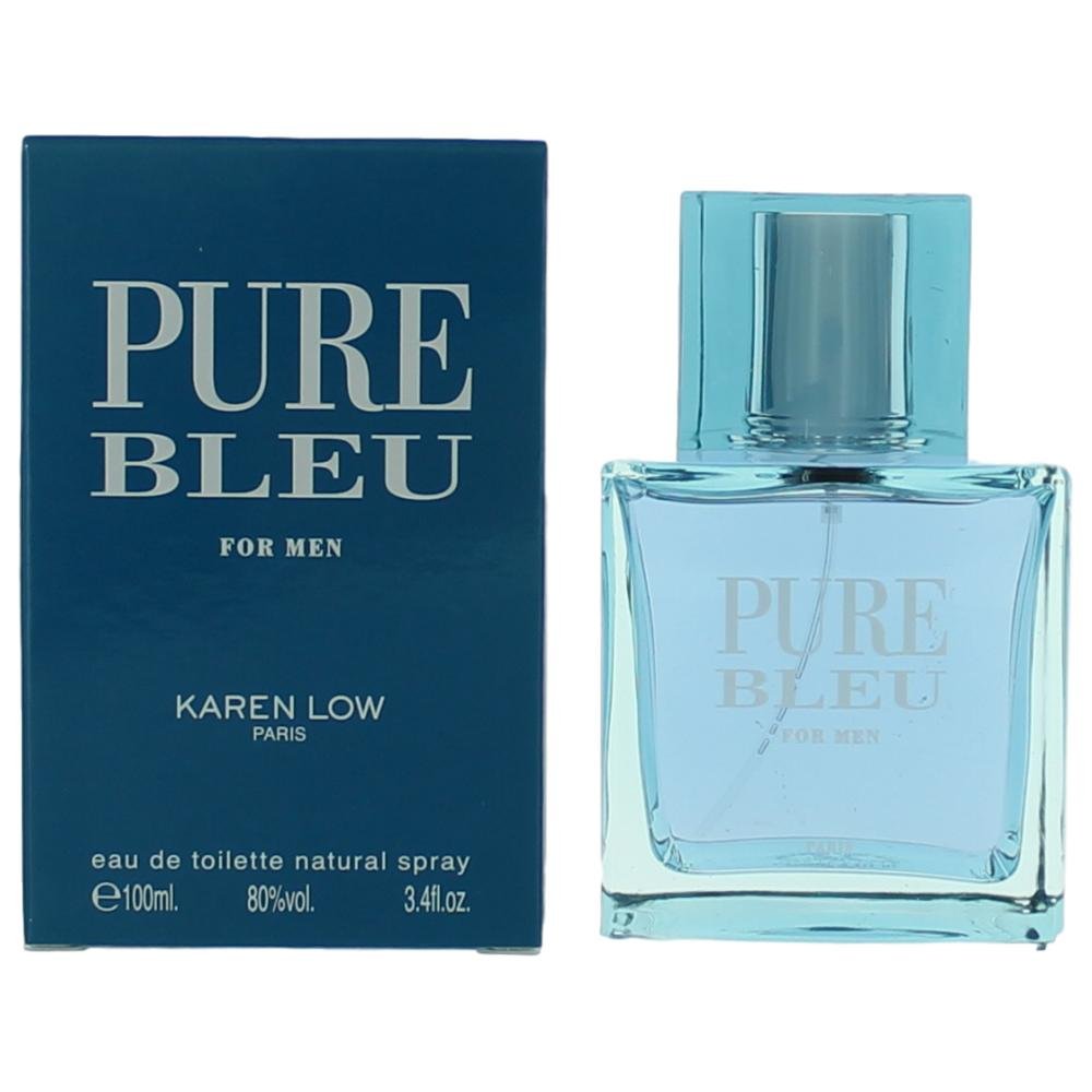 Pure Bleu 3.4 oz EDT for men — perfume