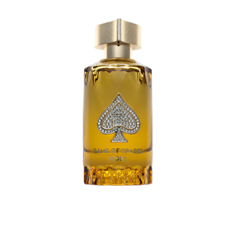 Game Of Spades Gold 3.0 oz Parfum for men — bottle
