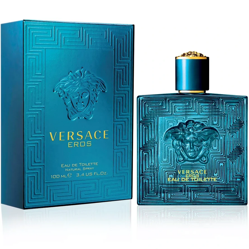 Versace Eros Eau de Toilette 3.4 oz for Men