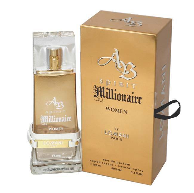 Lomani AB Spirit Millionaire Eau de Parfum 3.4 oz for Women